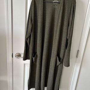 Torrid Super Soft Olive Cardigan